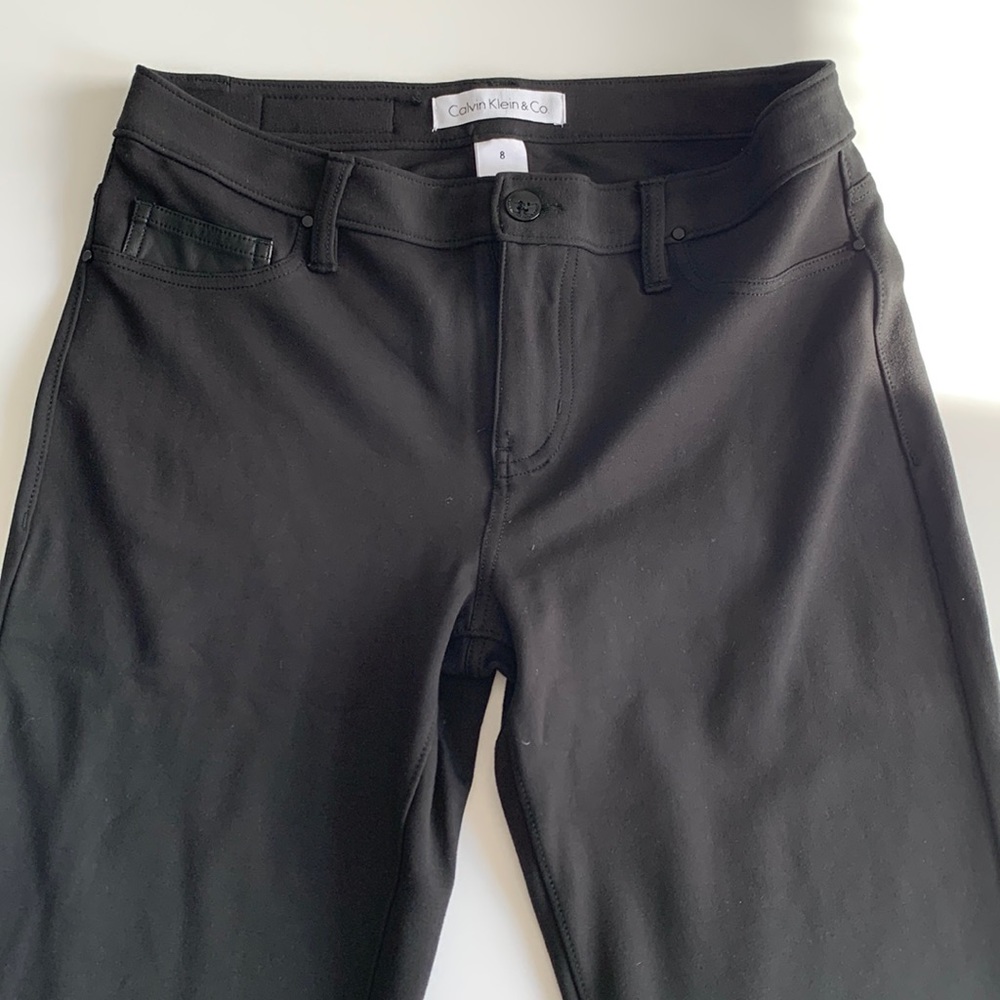 CALVIN KLEIN BLACK PANTS - Picture 2 of 11